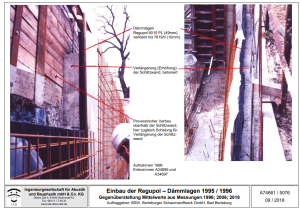 pemasangan regupol vibration 450 pada struktur bangunan