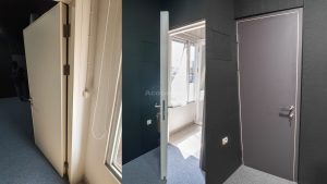 Peredam Suara Acourete Silent Wall pada pintu