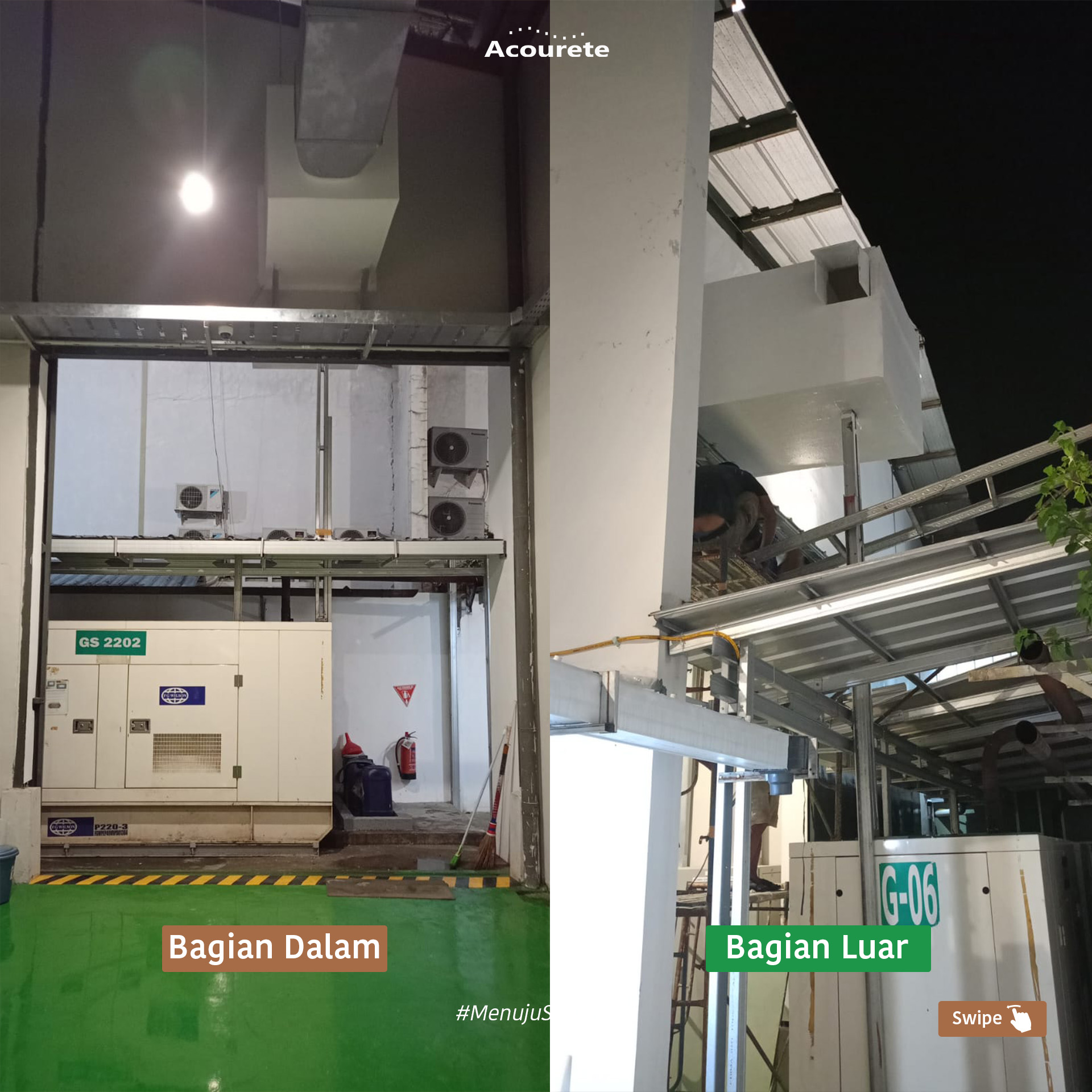 Peredam Suara Mesin dan Exhaust Pabrik
