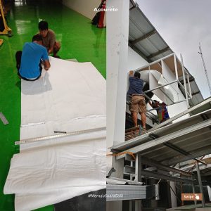 Peredam Suara Mesin dan Exhaust Pabrik